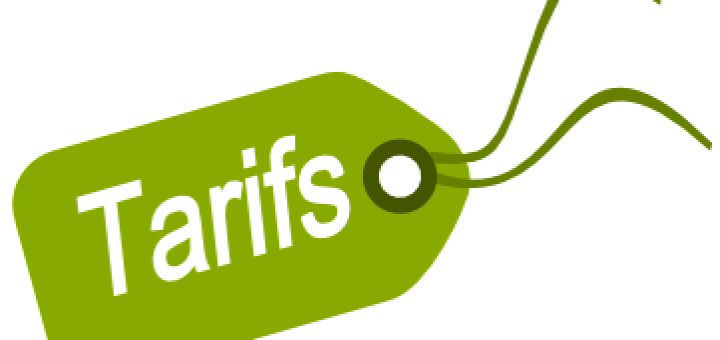 Tarifs Tarifs